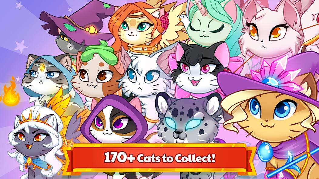 Download Castle Cats - Idle Hero RPG [MOD coins] for Android