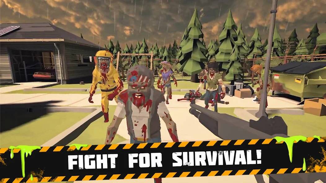 Download Bunker: Zombie Survival Games [MOD money] for Android