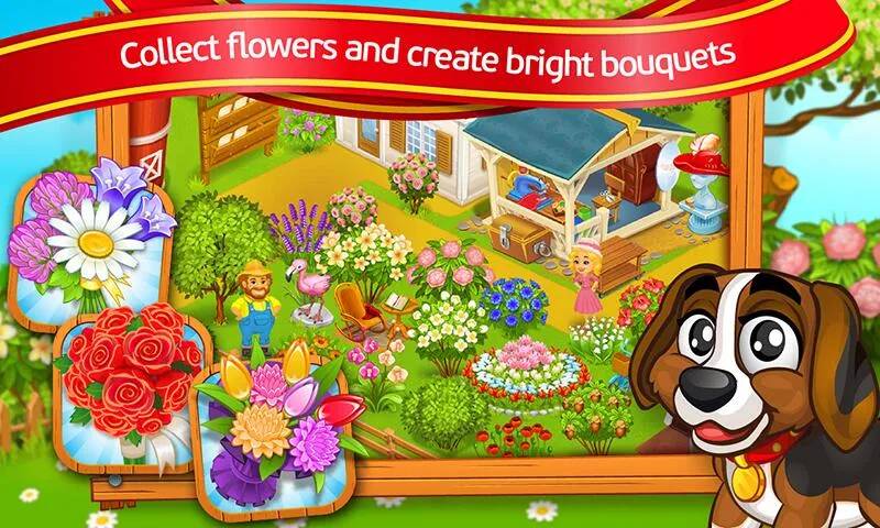 Download Farm Town: Cartoon Story [MOD Unlimited money] for Android