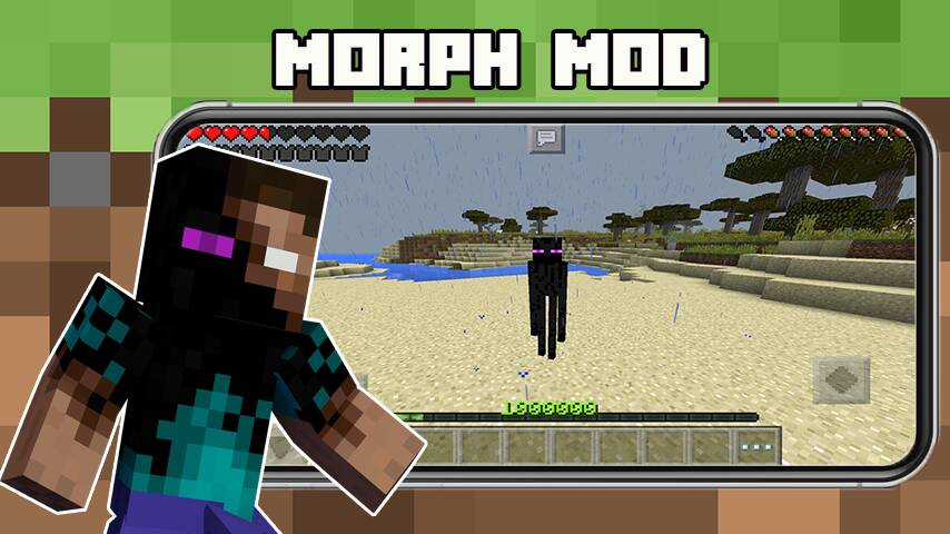 Download Morph Mod for Minecraft PE [MOD Unlimited money] for Android