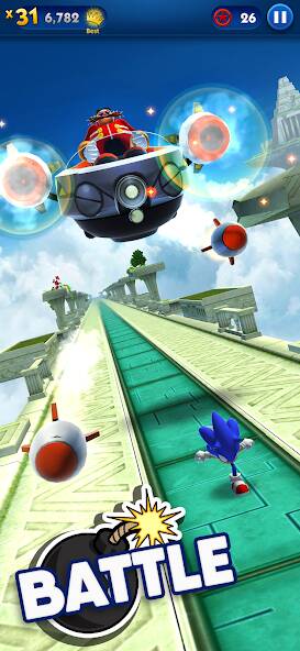 Download Sonic Dash - Endless Running [MOD Unlimited coins] for Android