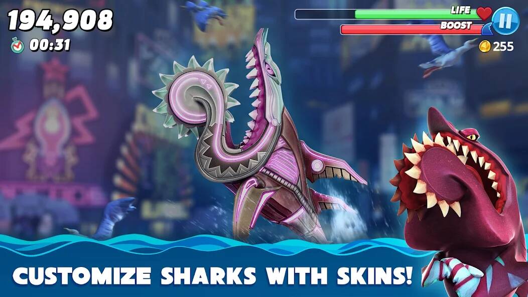 Download Hungry Shark World [MOD Unlimited money] for Android