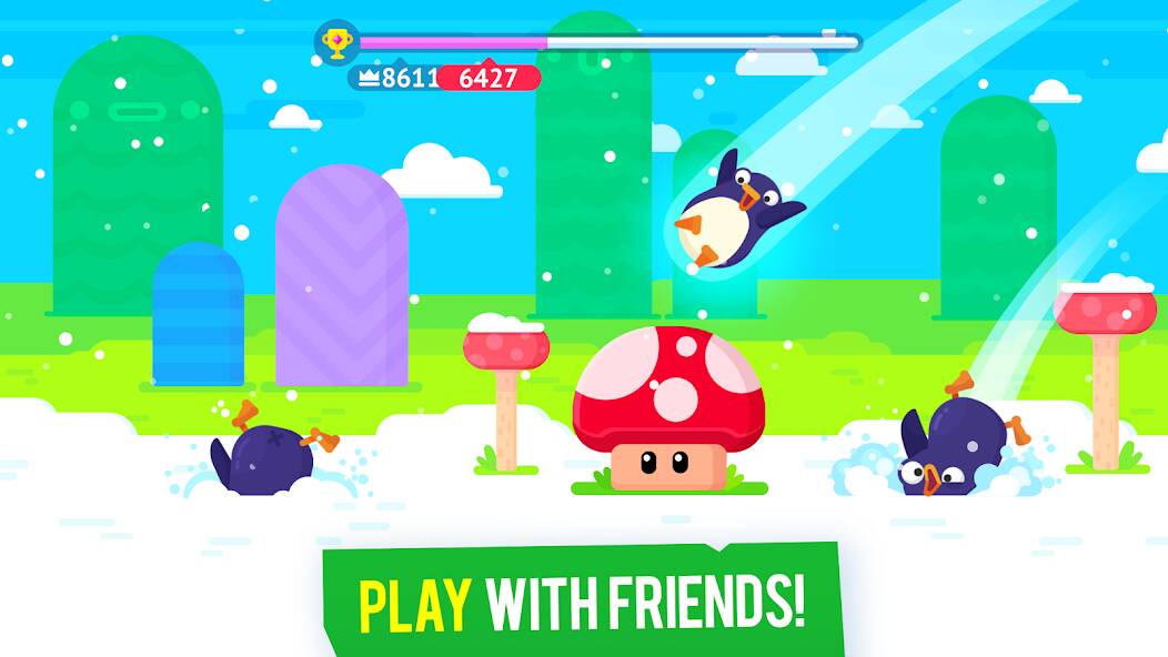 Download Bouncemasters: Penguin Games [MOD Unlimited money] for Android