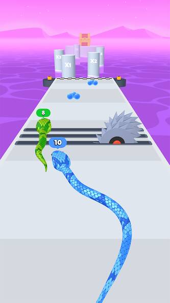 Download Snake Run Race?3D Running Game [MOD coins] for Android