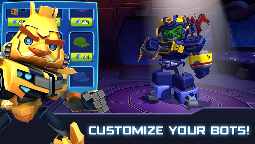 Download Angry Birds Transformers [MOD Unlimited coins] for Android