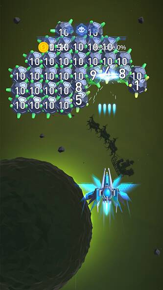 Download Dust Settle 3D - Galaxy Attack [MOD coins] for Android