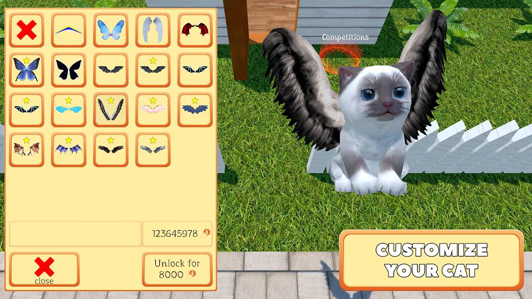 Download Cute Pocket Cat 3D - Part 2 [MOD coins] for Android