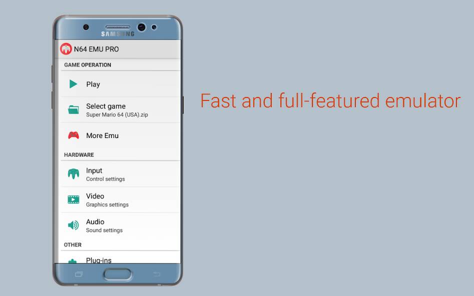 Download N64 Emulator Pro [MOD coins] for Android