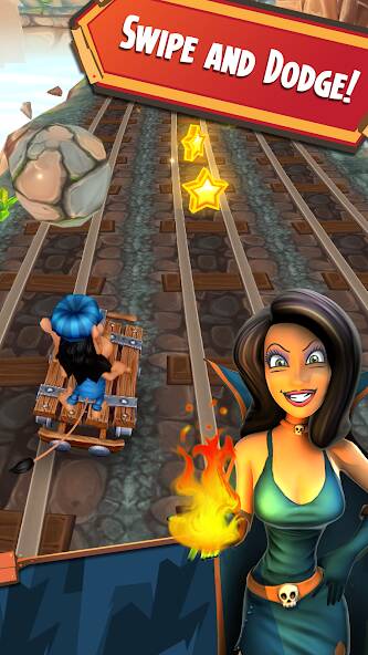 Download Hugo Troll Race 2: Rail Rush [MOD money] for Android