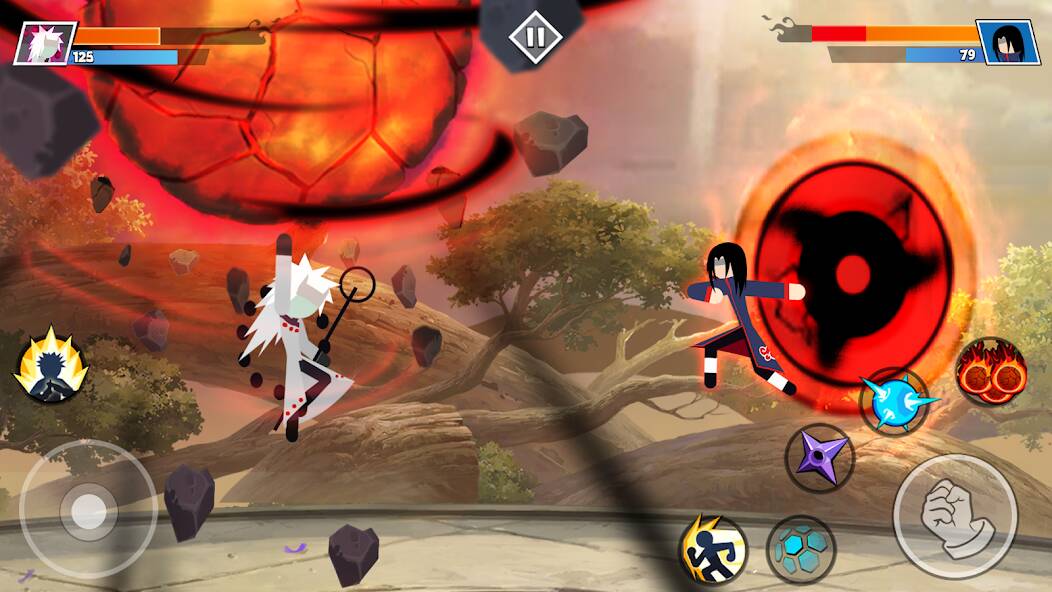 Download Stickman Shinobi Fighting [MOD coins] for Android