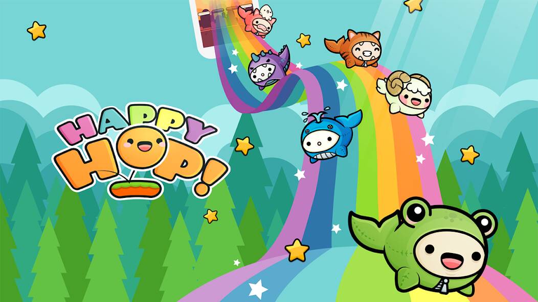 Download Happy Hop: Kawaii Jump [MOD coins] for Android