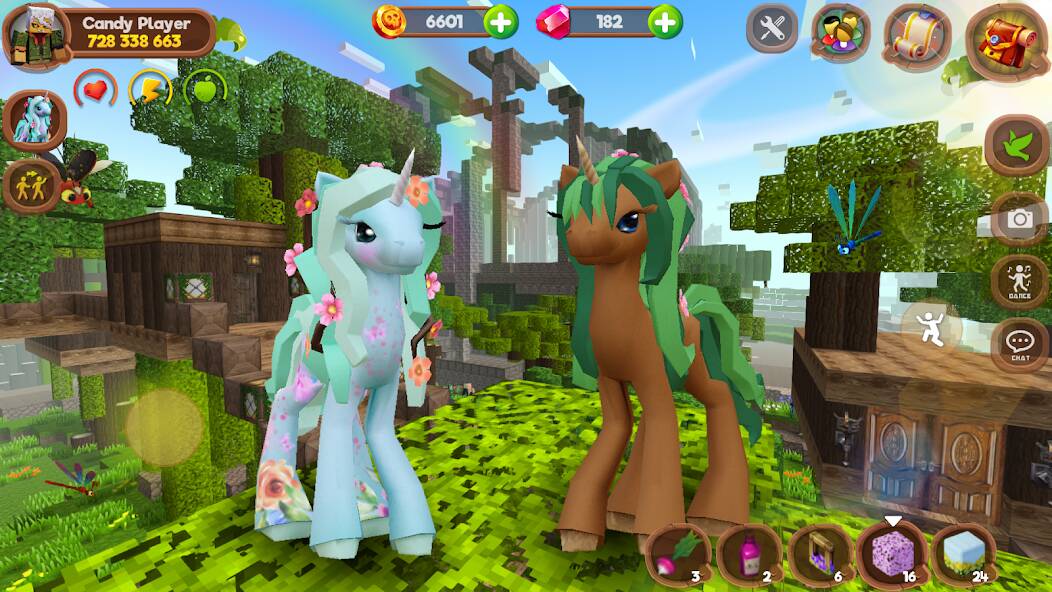 Download Pony World Craft [MOD Unlimited coins] for Android