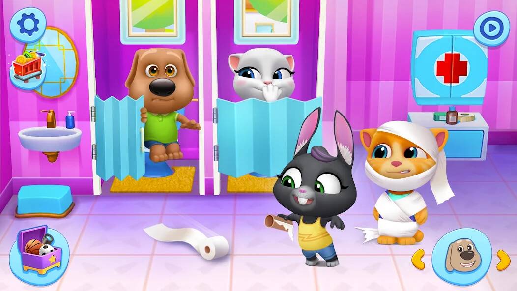 Download My Talking Tom Friends [MOD coins] for Android