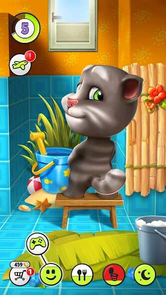Download My Talking Tom [MOD money] for Android
