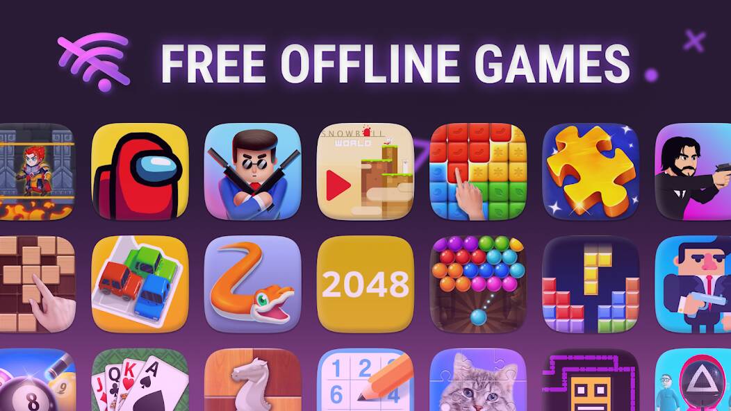Download Offline Games - Fun - No WiFi [MOD Unlimited money] for Android