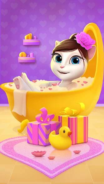 Download My Talking Angela [MOD Unlimited coins] for Android