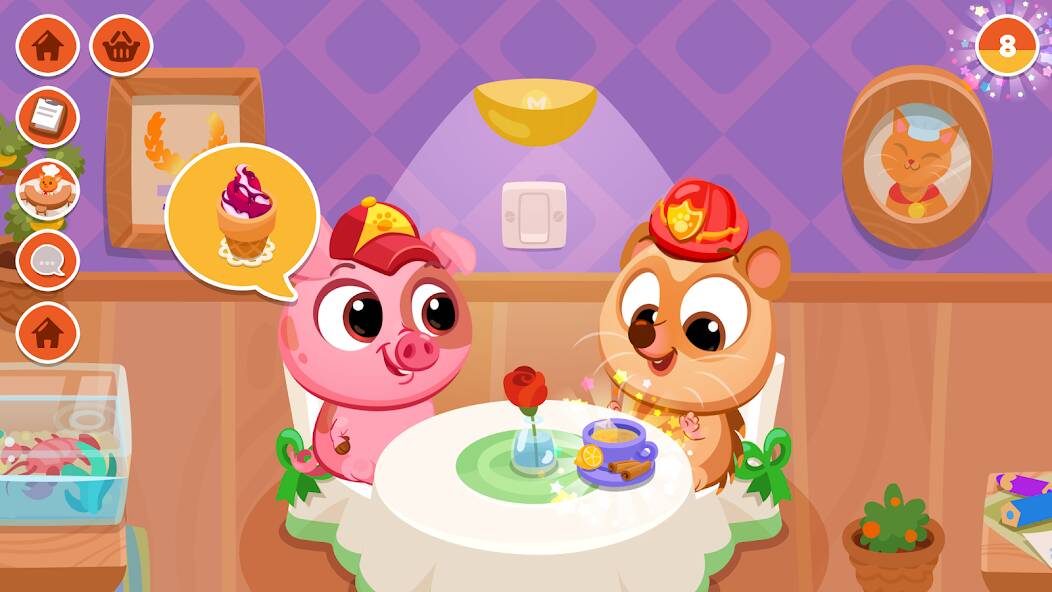 Download Bubbu Restaurant - My Cat Game [MOD Unlimited money] for Android