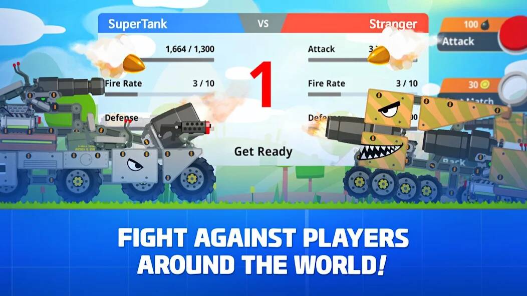 Download Super Tank Rumble [MOD Unlimited coins] for Android