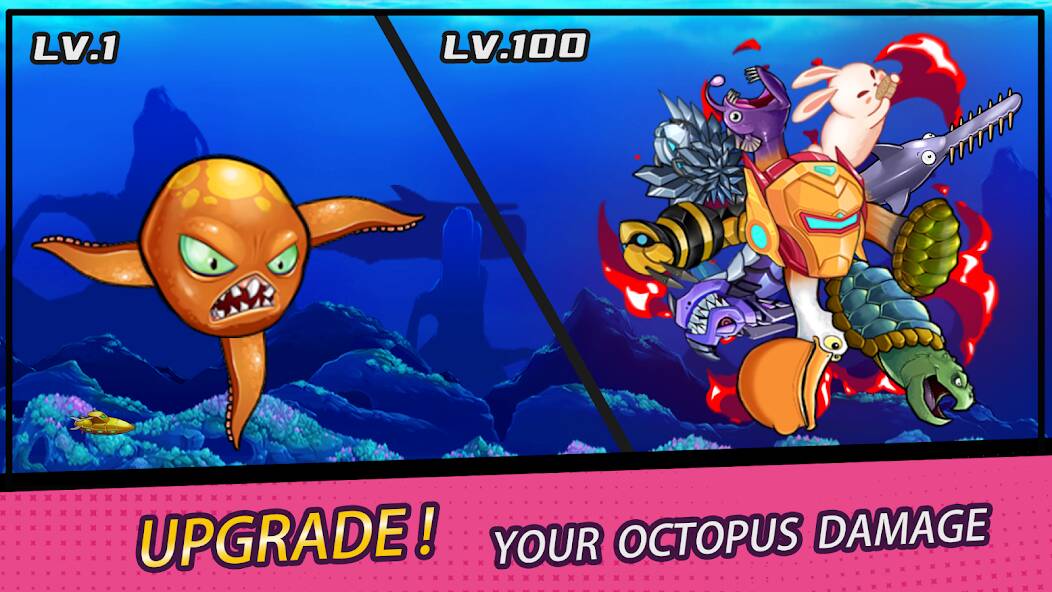 Download Crazy Octopus [MOD coins] for Android