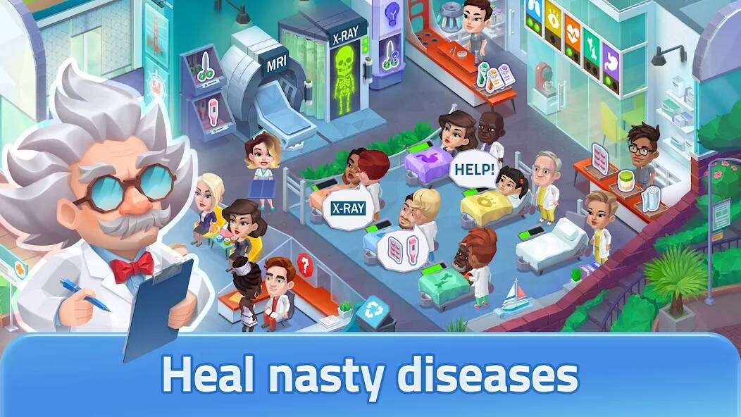 Download Happy Clinic: Hospital Game [MOD Unlimited coins] for Android
