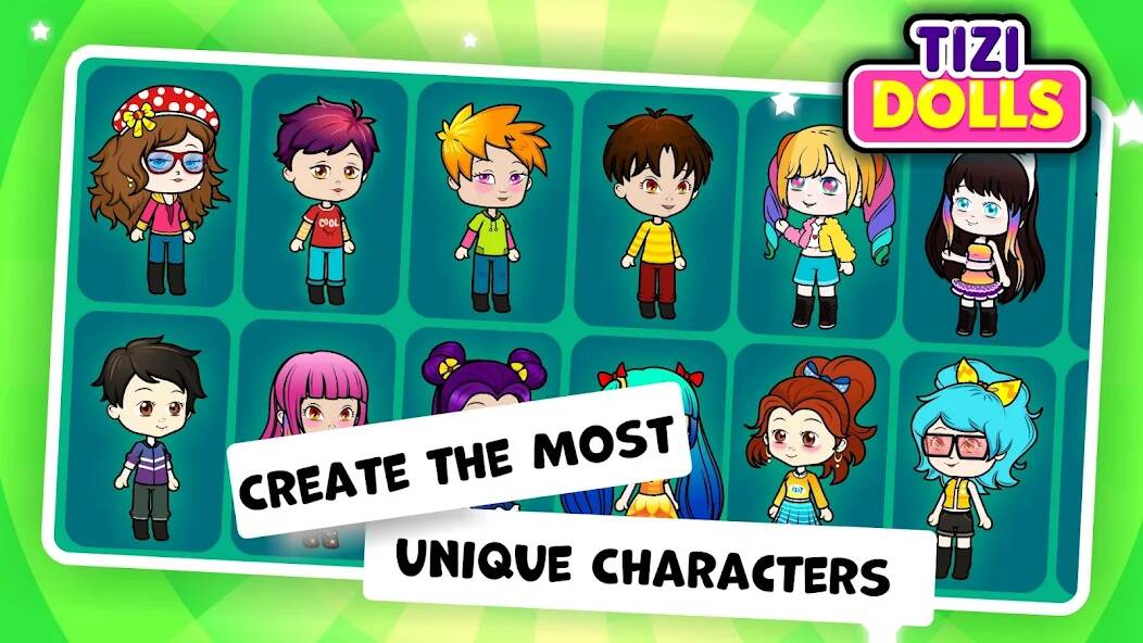 Download Tizi Town: Doll Dress Up Games [MOD Unlimited coins] for Android