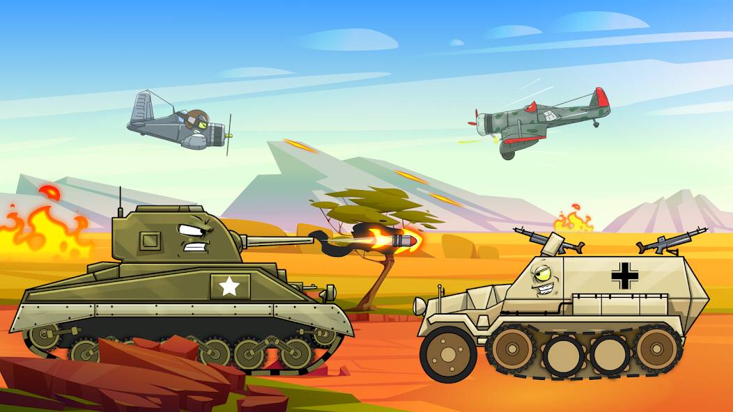 Download Merge Master Tanks: Tank war [MOD Unlimited coins] for Android