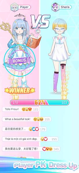 Download Shining Anime Star: dress up [MOD Unlimited money] for Android
