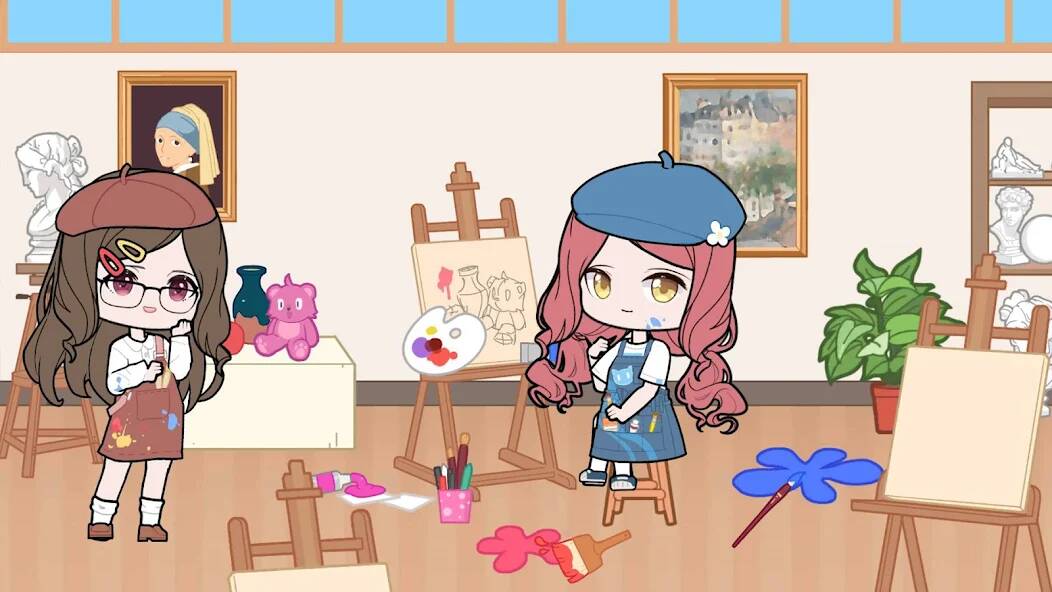 Download YOYO Doll School life: Dressup [MOD coins] for Android
