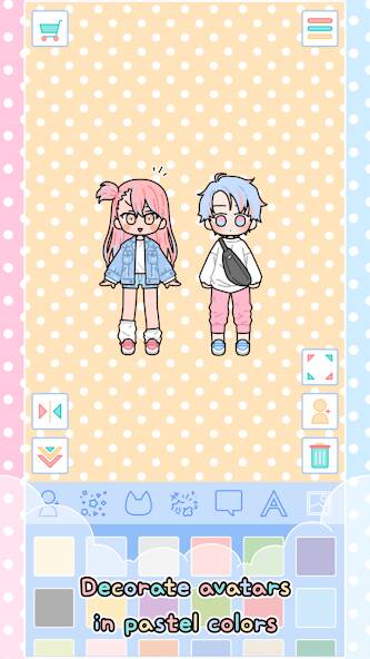 Download Pastel Friends : Dress Up Game [MOD Unlimited money] for Android