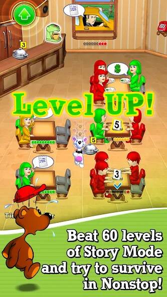 Download Lunch Rush HD Restaurant Games [MOD coins] for Android