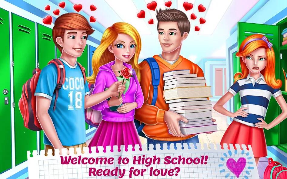 Download High School Crush - Love Story [MOD money] for Android