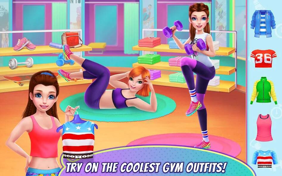 Download Fitness Girl - Dance & Play [MOD coins] for Android
