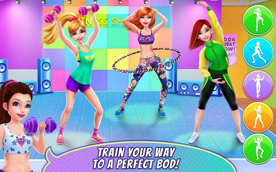 Download Fitness Girl - Dance & Play [MOD coins] for Android