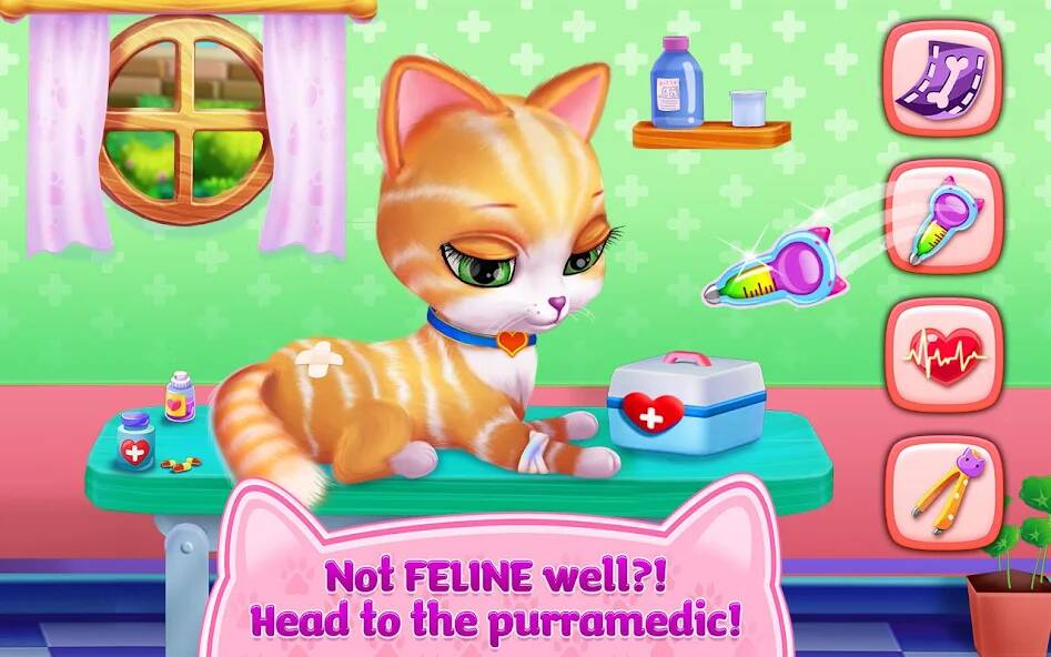 Download Kitty Love - My Fluffy Pet [MOD money] for Android