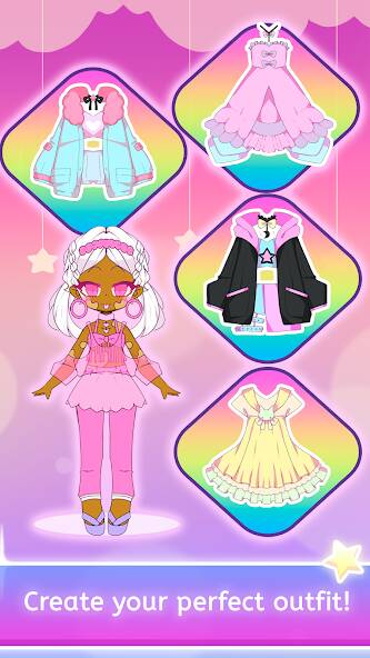 Download Mimistar dress up chibi doll [MOD money] for Android