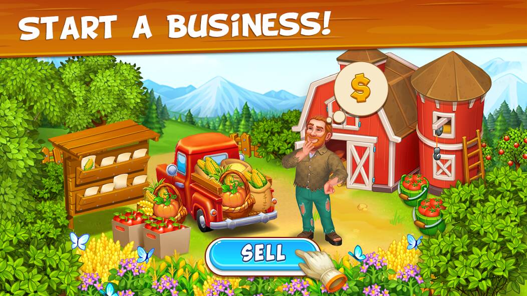 Download Farm Town - Family Farming Day [MOD Unlimited coins] for Android