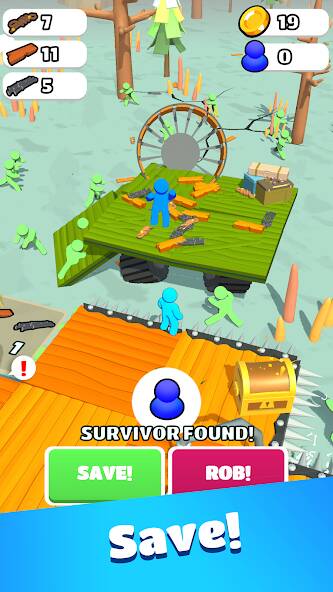 Download Zombie Raft [MOD Unlimited coins] for Android
