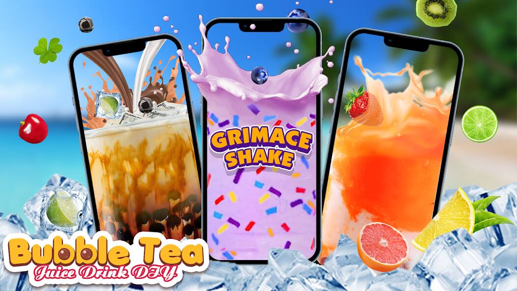 Download Boba Grimaces Shake Bubble Tea [MOD coins] for Android