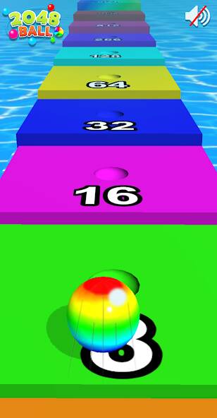 Download 2048 Balls Game 3D - Ball Run [MOD coins] for Android