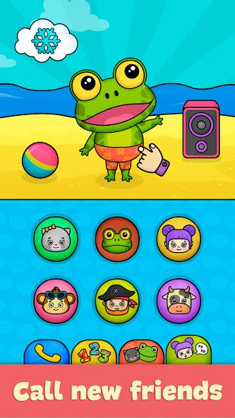 Download Bimi Boo Baby Phone for Kids [MOD money] for Android