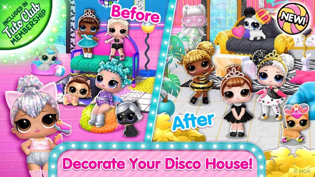 Download L.O.L. Surprise! Disco House [MOD money] for Android