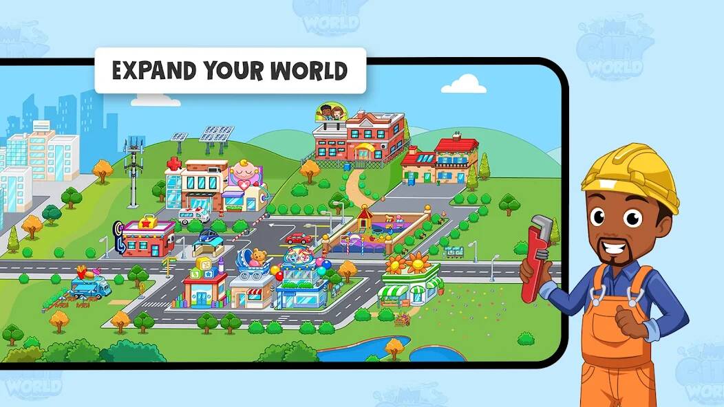 Download My Town World - Mega Doll City [MOD Unlimited coins] for Android