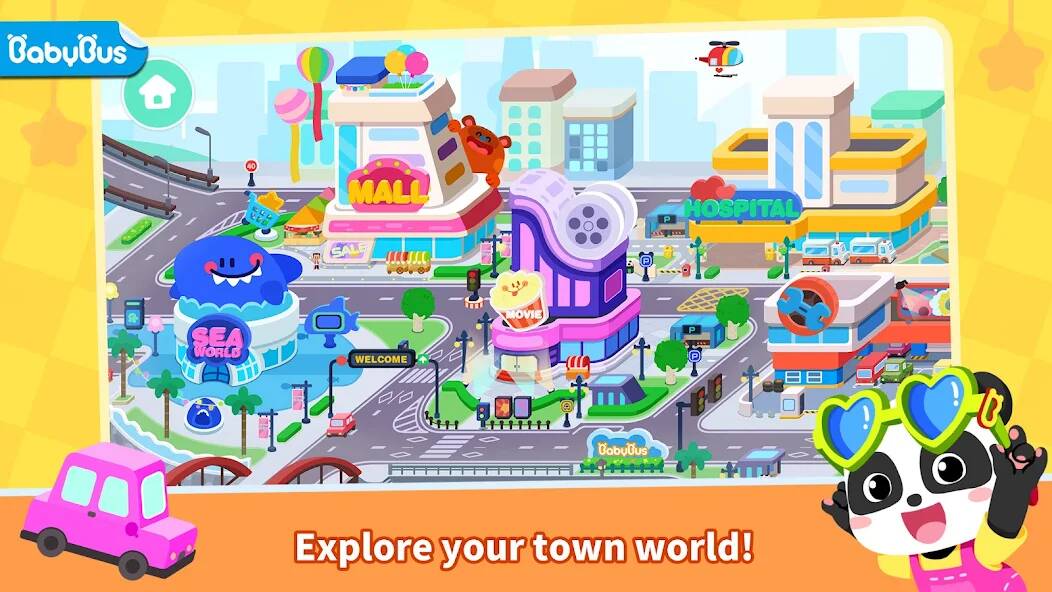Download Little Panda's Town: My World [MOD coins] for Android