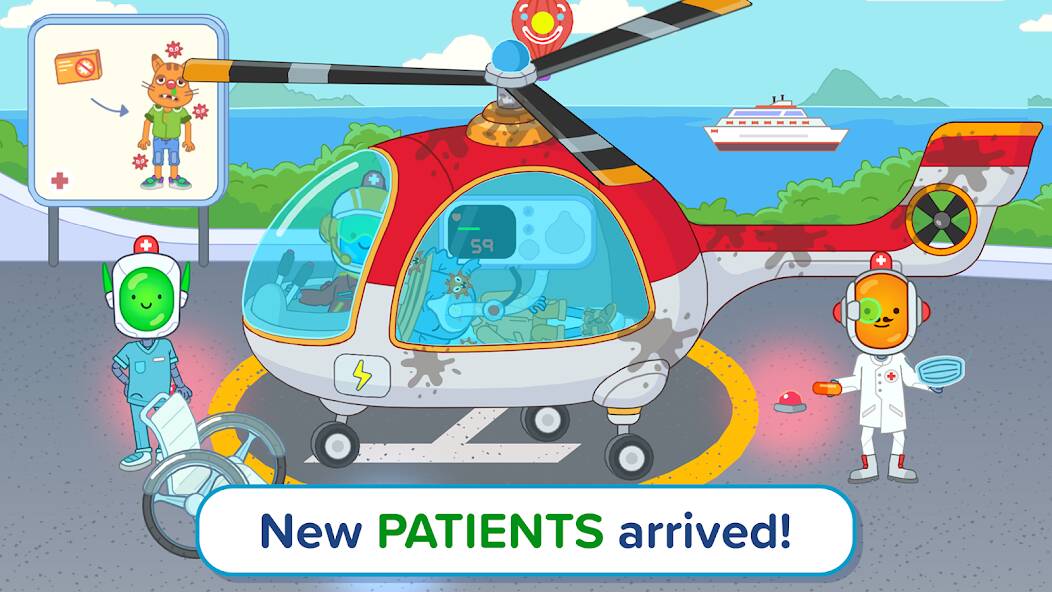 Download Pepi Hospital 2: Flu Clinic [MOD Unlimited money] for Android