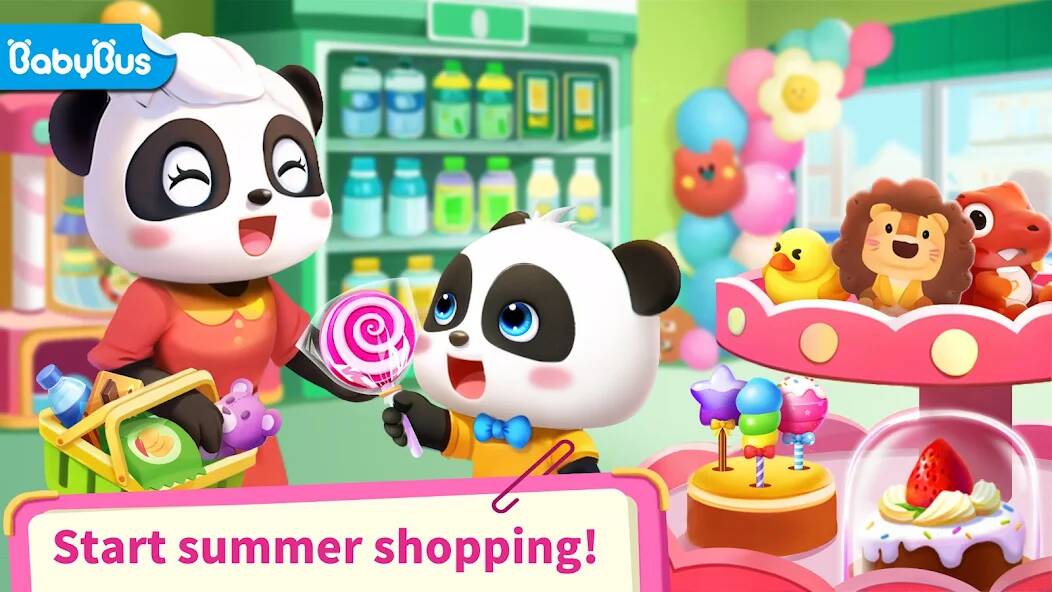 Download Baby Panda's Supermarket [MOD Unlimited money] for Android