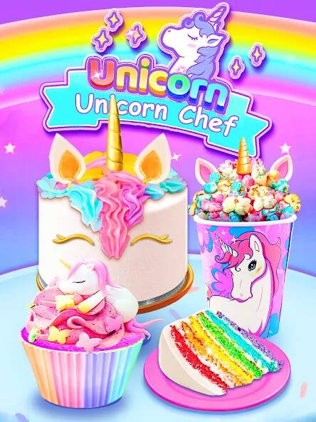 Download Girl Games: Unicorn Cooking [MOD money] for Android