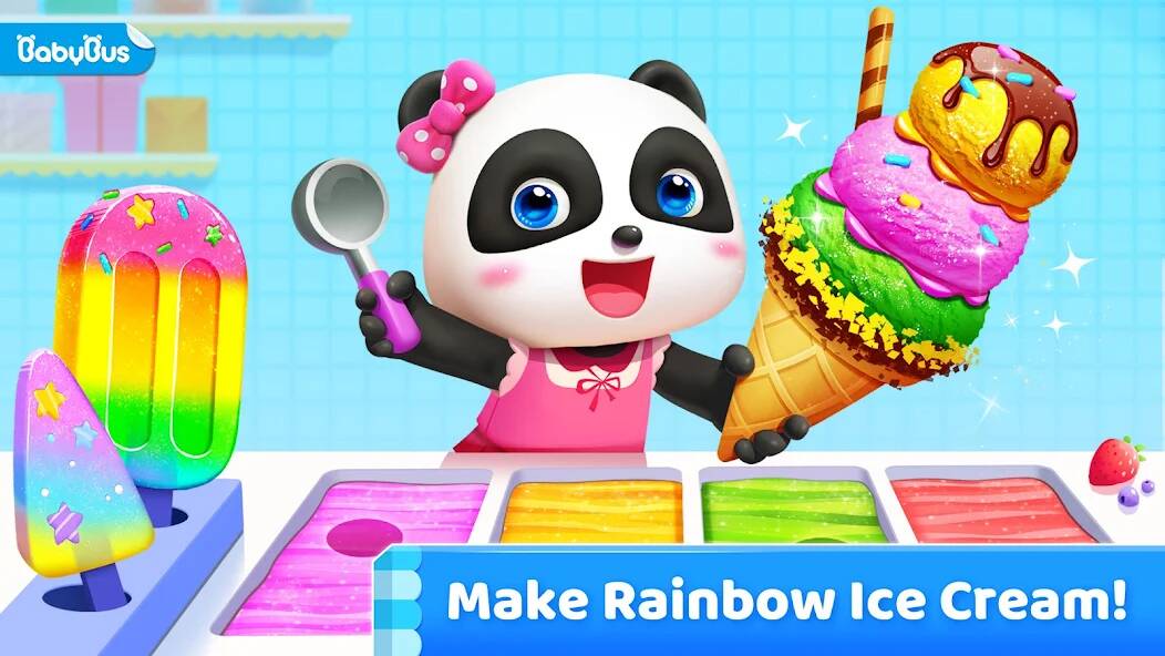 Download Little Panda's Ice Cream Game [MOD Unlimited coins] for Android