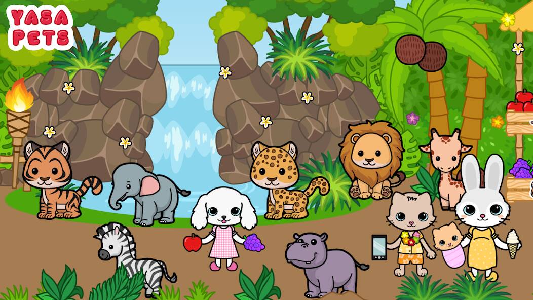 Download Yasa Pets Island [MOD Unlimited coins] for Android