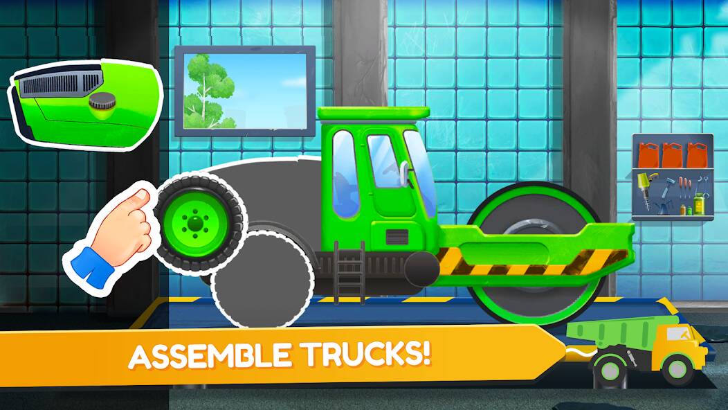 Download Build a House: Building Trucks [MOD coins] for Android