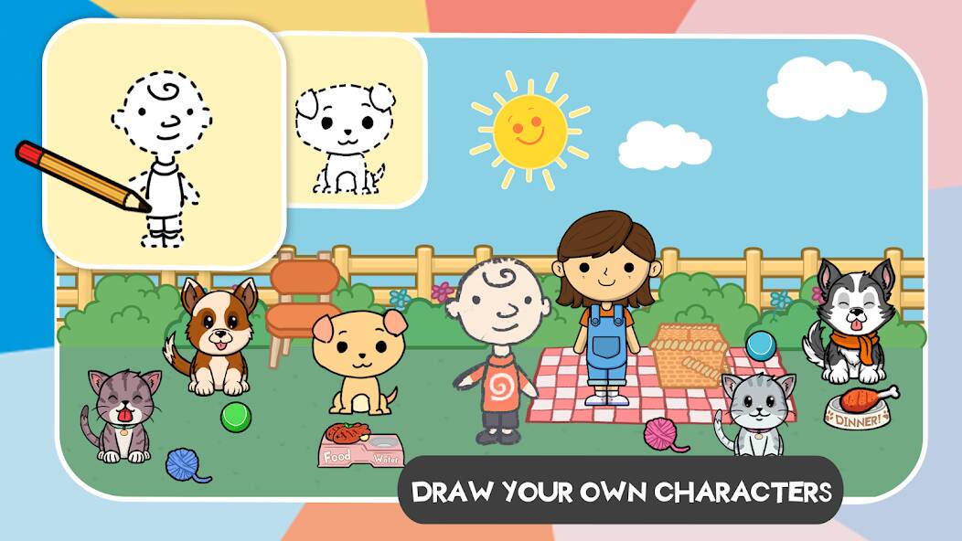 Download Lila's World:Create Play Learn [MOD coins] for Android